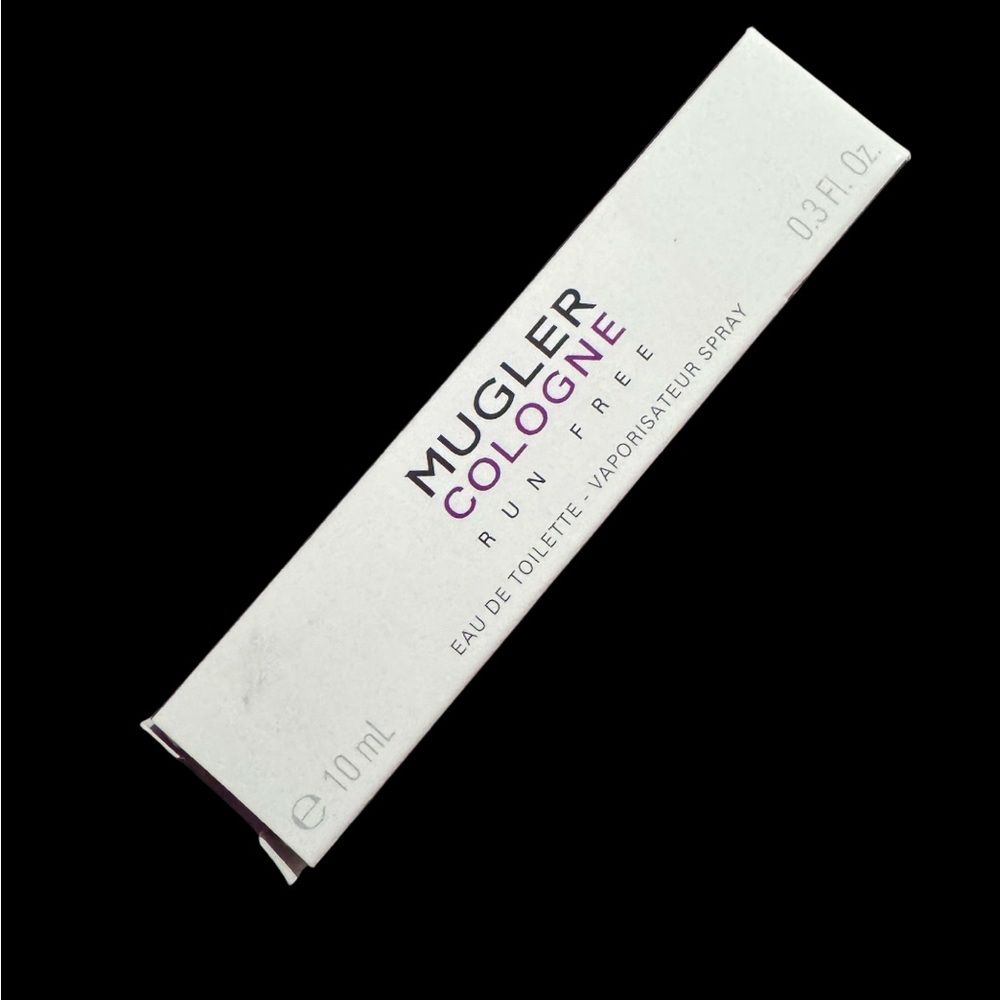 Mugler Cologne Run Free EDT NIB~last pic is stock pic to show product is unused